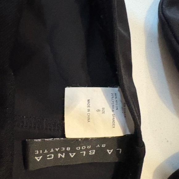 La Blanca Black Bikini - Picture 3 of 4